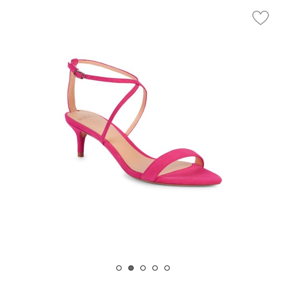 Alexandre Birman Cocktail Suede Kitten Heel